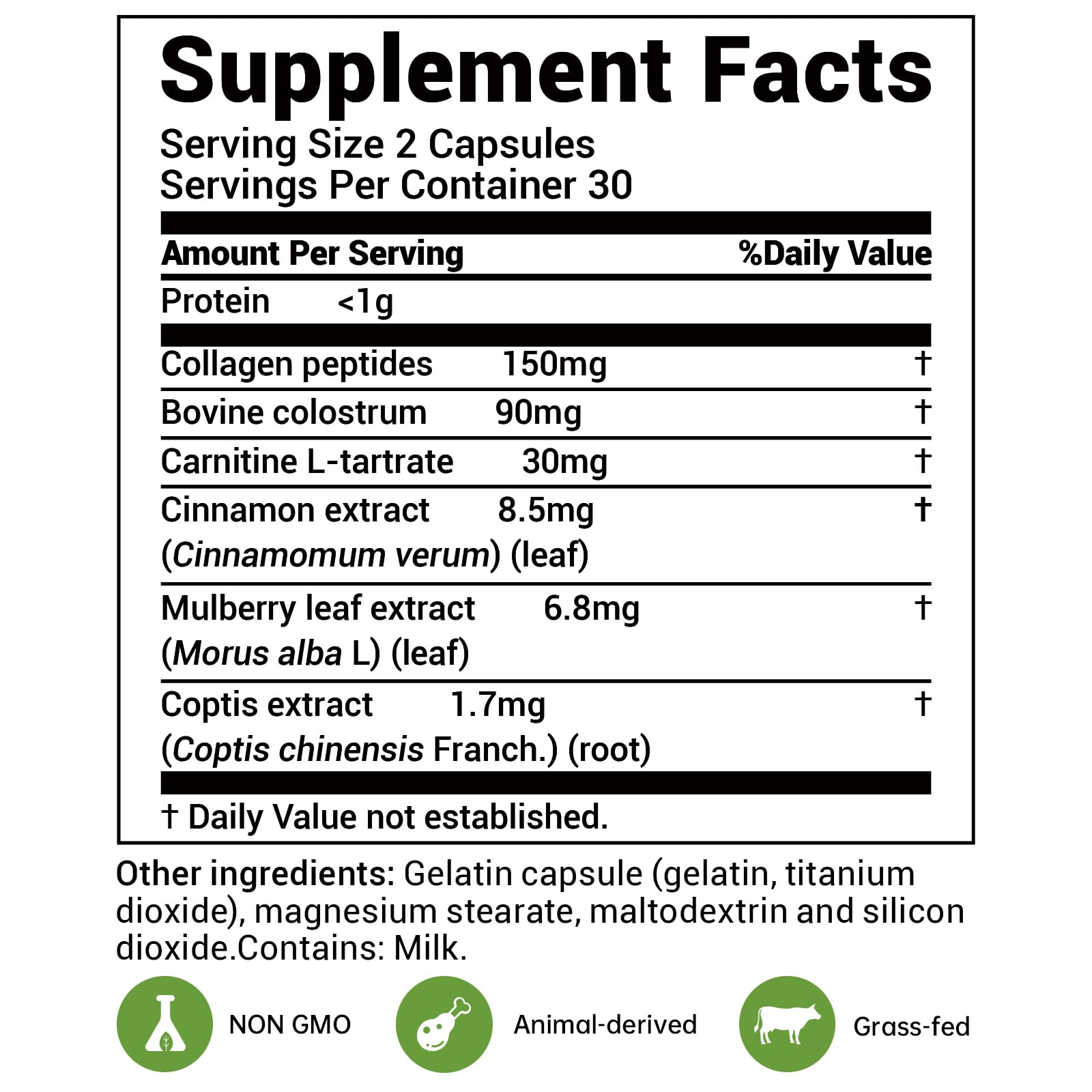 DrBioCare Collagen Supplement opened bottle with capsules