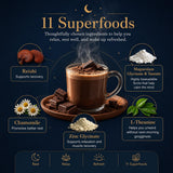 Dream Cocoa Magnesium Hot Cocoa ingredients close-up