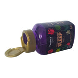 Dream Spell 3D Natural-Based Sleep Aid capsules in a clear container