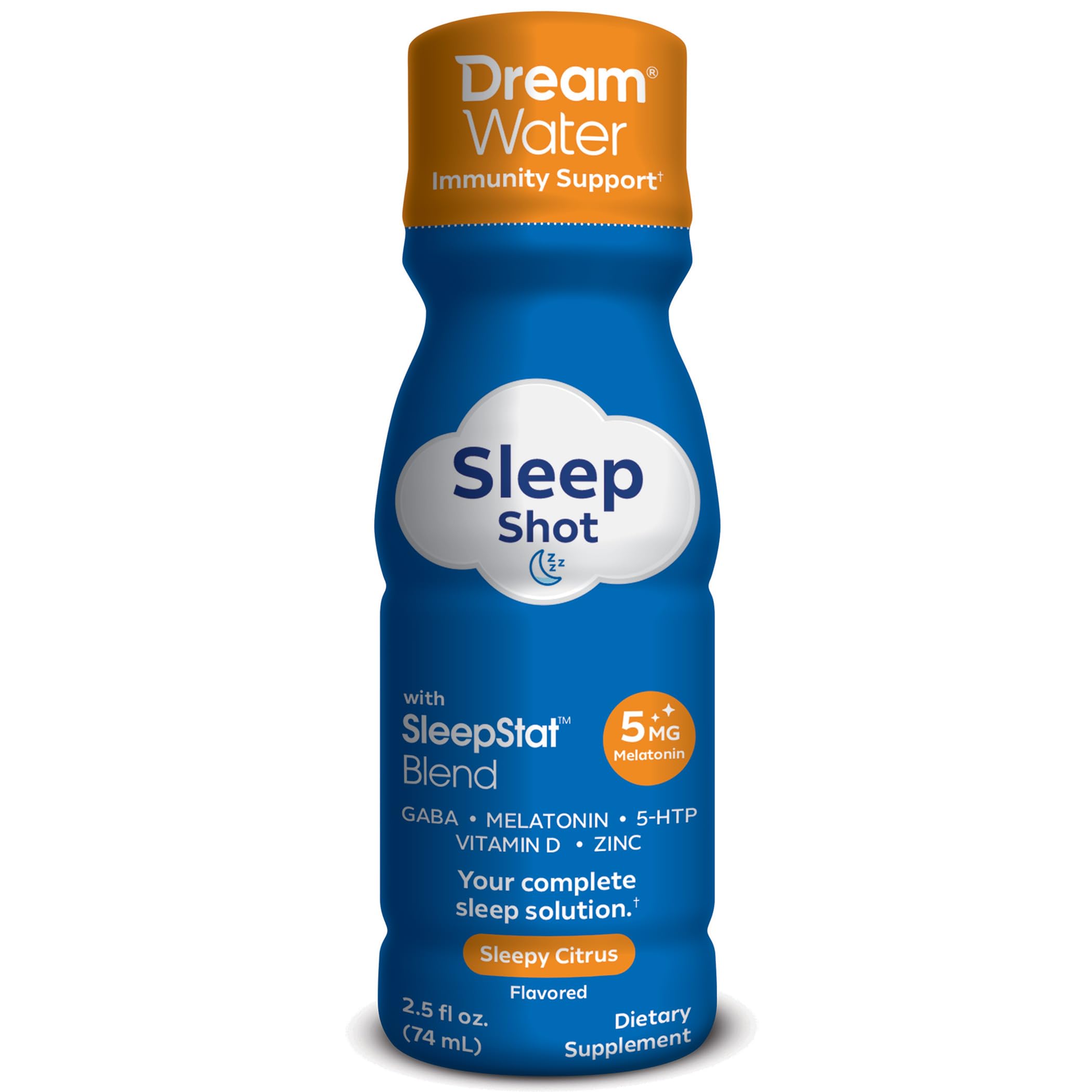 Dream Water Sleep Aid Supplement 5MG Melatonin ingredients list