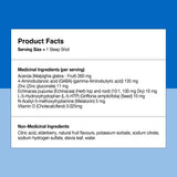 Dream Water Sleep Aid Supplement 5MG Melatonin product details on a background