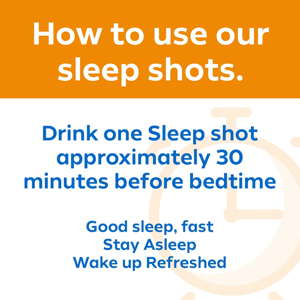 Dream Water Sleep Aid Supplement 5MG Melatonin shot being held