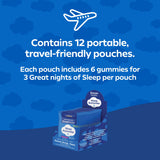 Dream Water Sleep Gummies Snoozeberry gummies close-up