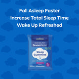 Dream Water Sleep Gummies Snoozeberry packaging details