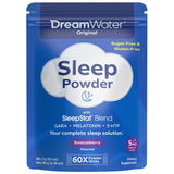 Dream Water Sleep Powder 60 Count front view packaging