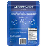 Dream Water Sleep Powder sticks displayed on a table