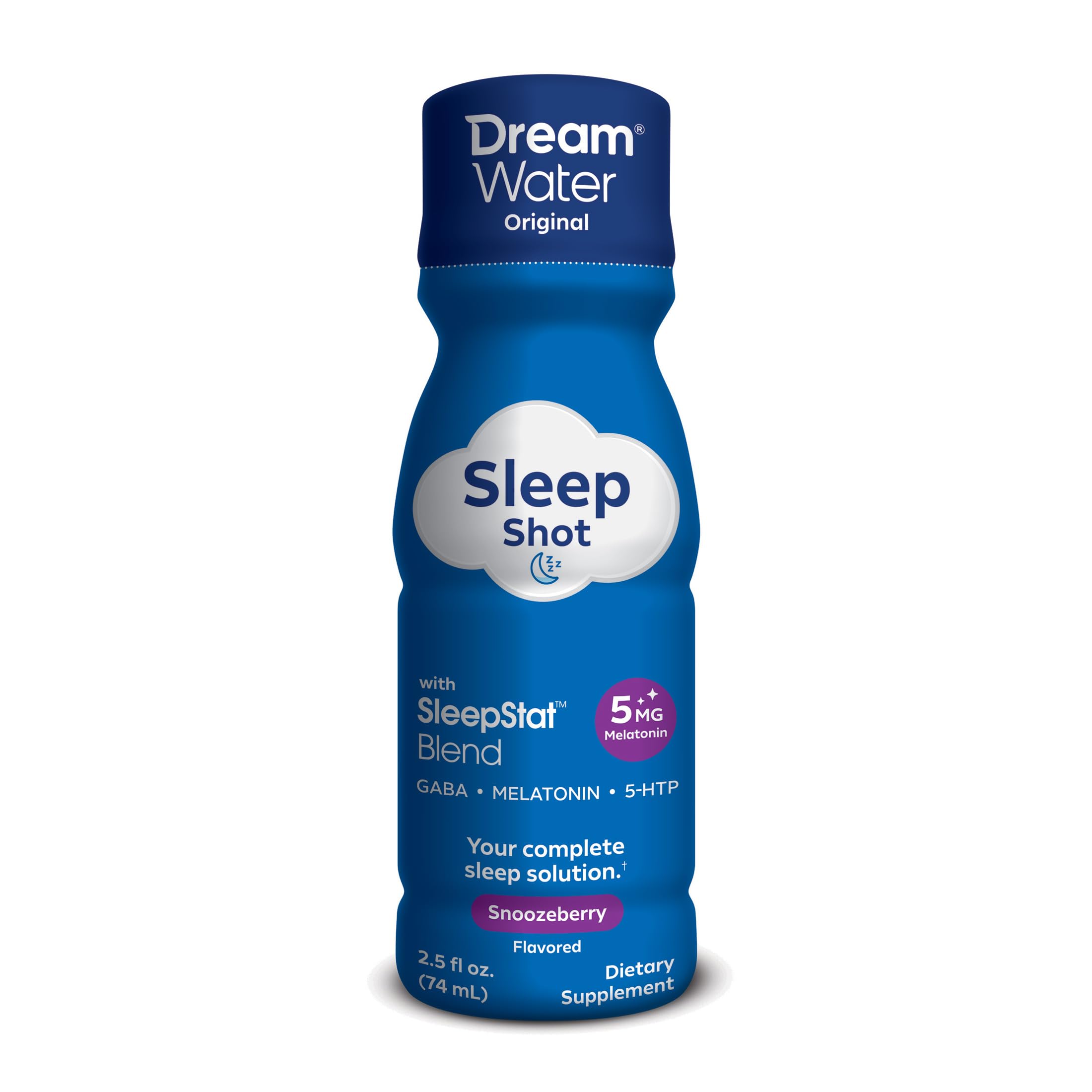 Dream Water Snoozeberry Sleep Aid Supplement ingredients list