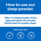 Dream Water Snoozeberry Sleep Powder showing ingredients list