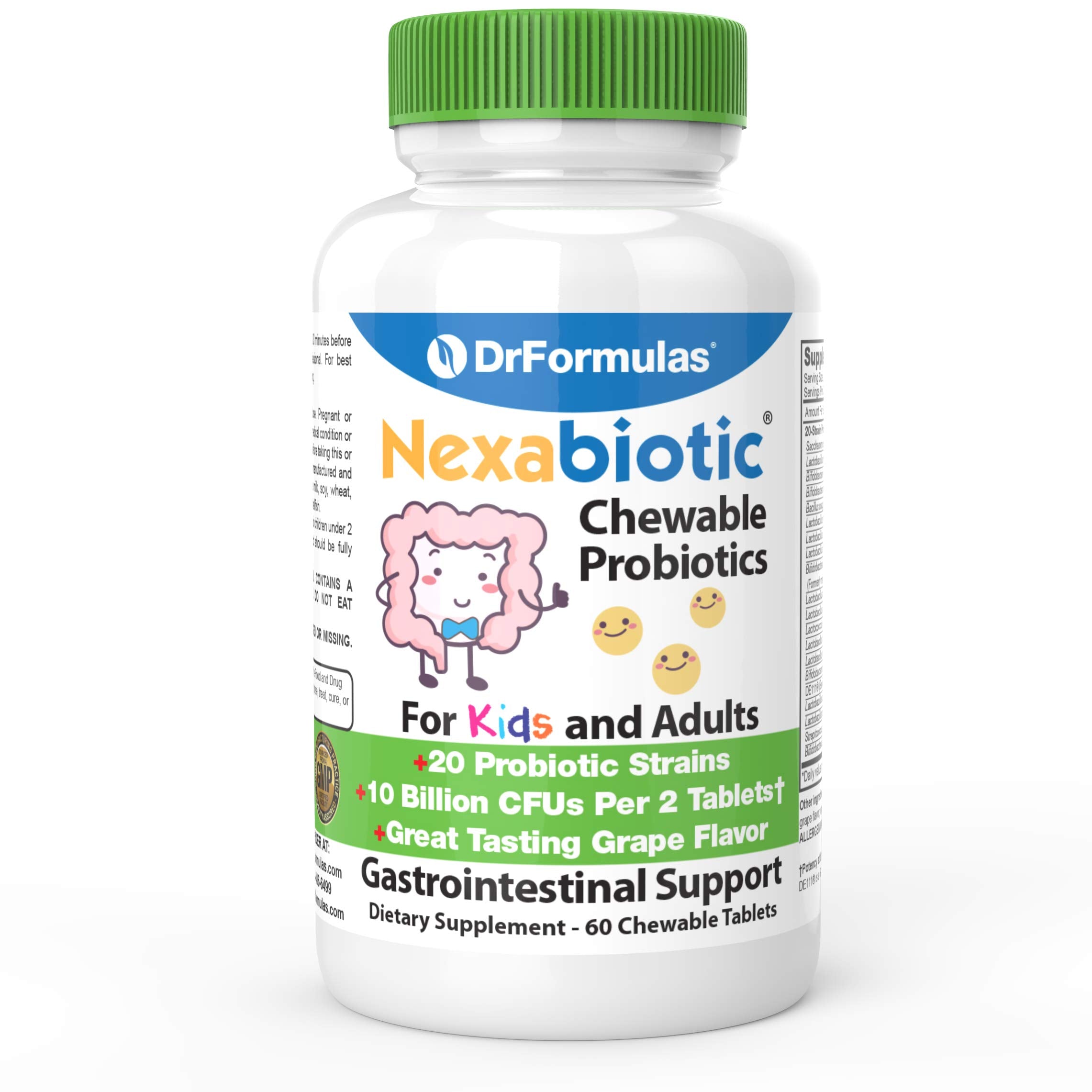 DrFormulas Chewable Probiotics front view packaging
