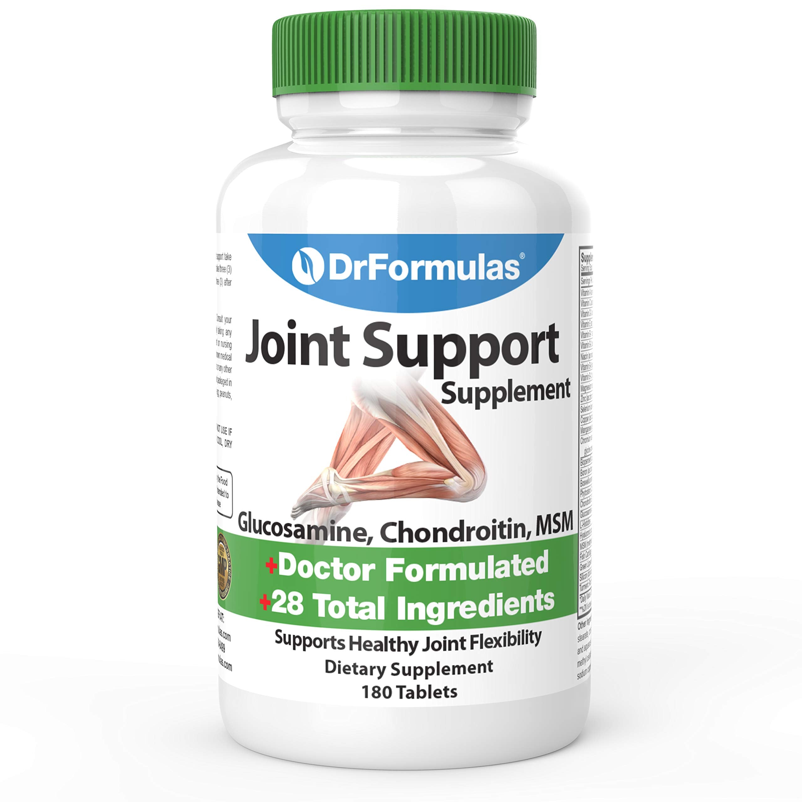 DrFormulas Joint Supplement 180 caplets front view