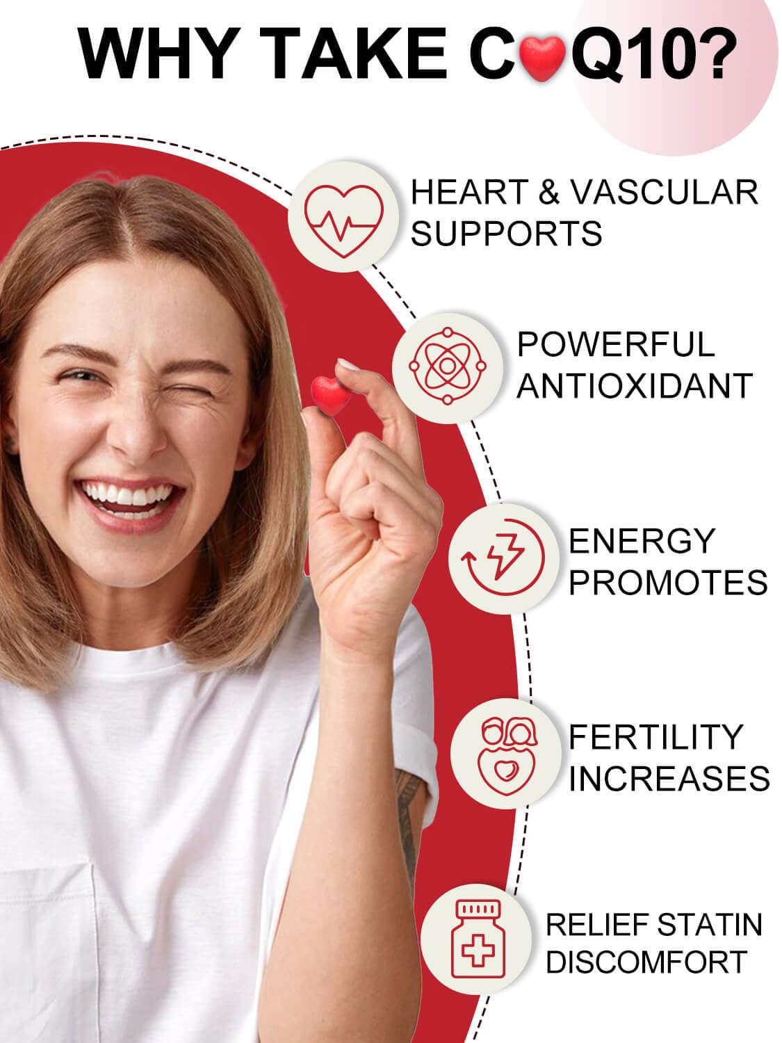 DRFOSTER CoQ10 Ubiquinol 400mg Softgels side view
