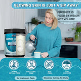 DRFOSTER Marine Collagen Peptides Powder 350g serving suggestion
