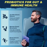 DRFOSTER Men's Probiotics 120 Billion CFUs capsule close-up
