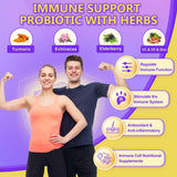 DRFOSTER Probiotic Supplement displayed with natural ingredients