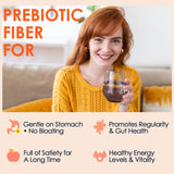 DRFOSTER Soluble Fibre Powder mixed in a glass of water