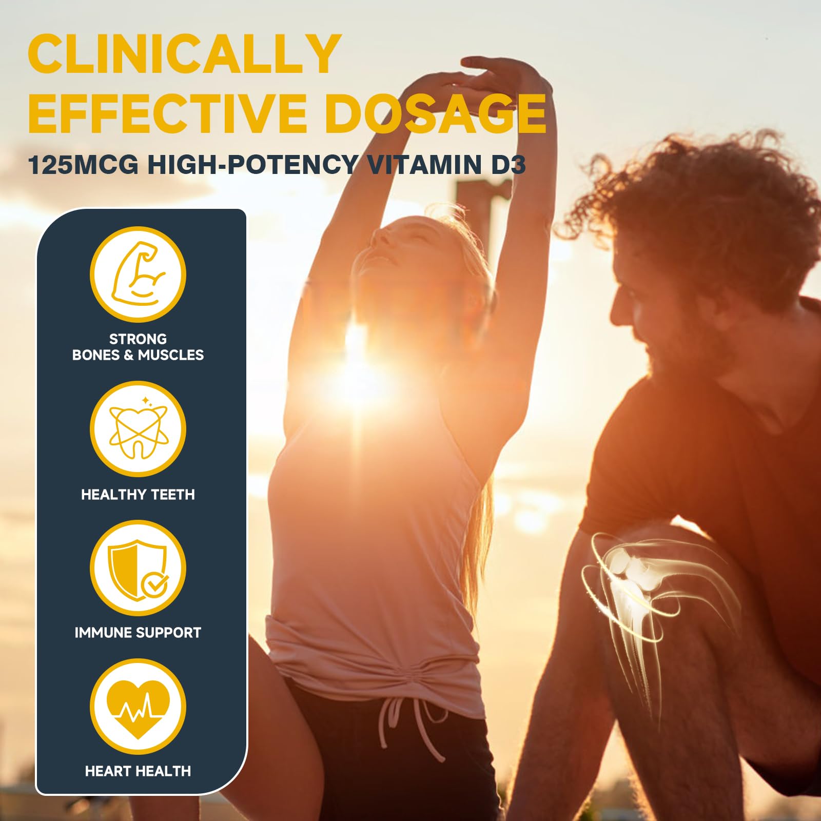 DRFOSTER Vitamin D3 & K2 Combination 125mcg + 100mcg ingredients list