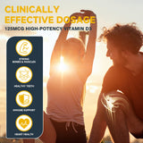 DRFOSTER Vitamin D3 & K2 Combination 125mcg + 100mcg ingredients list
