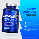 DRINA Male Wellness Supplement bottle back view