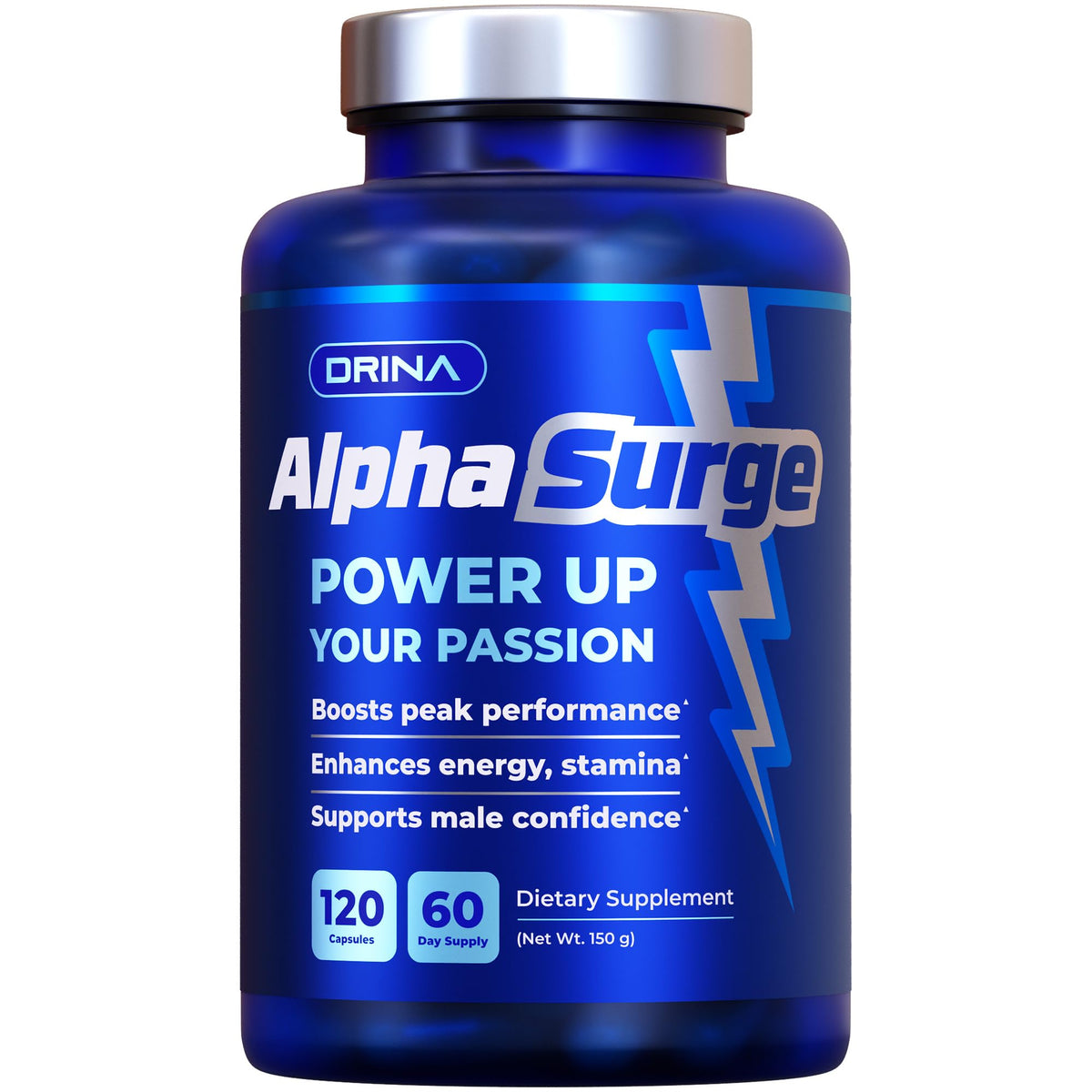 DRINA Male Wellness Supplement bottle front view