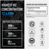 DRINK HRW Hydrogen Tablets dissolved in water
