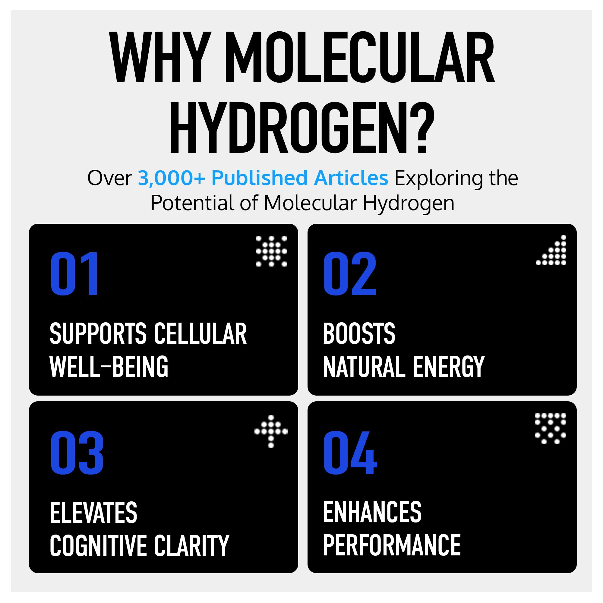 DRINK HRW Hydrogen Tablets ingredients list