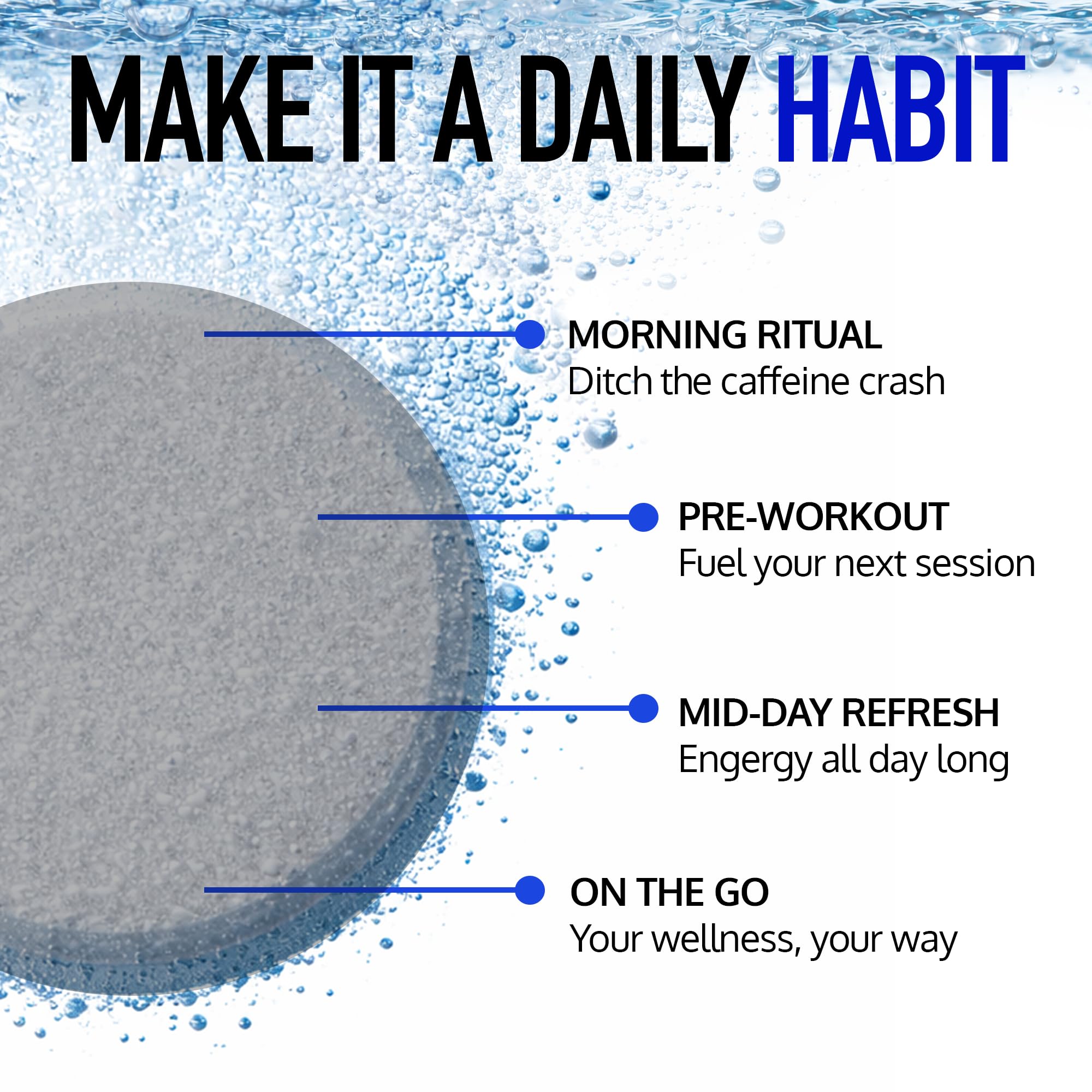 DRINK HRW Hydrogen Tablets lifestyle scene
