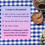 Drink Your Meditation Sleep Cocoa ingredients close-up