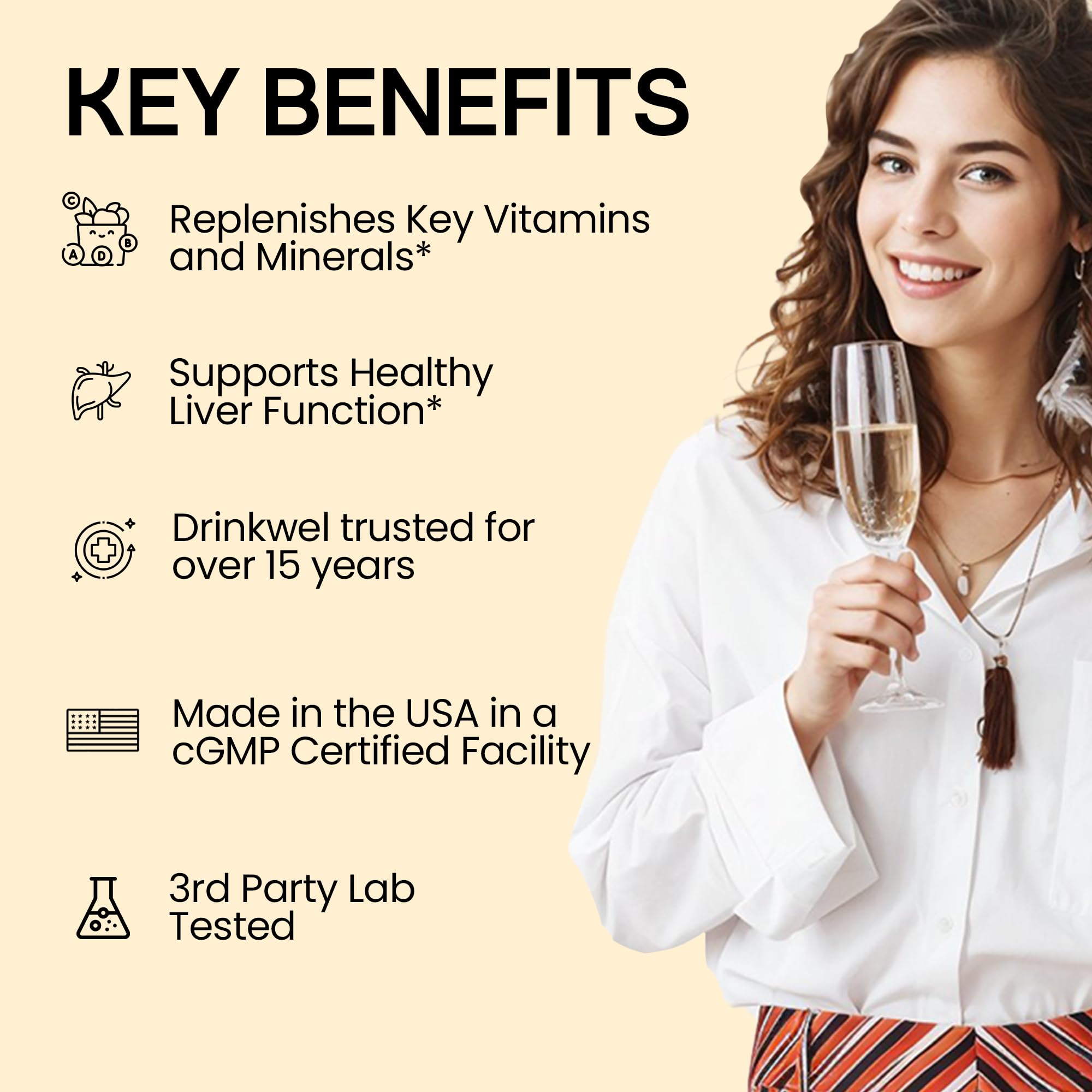 drinkwel Multivitamin with Milk Thistle capsule close-up