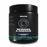 Driven Nutrition Berries & Greens 240g front view