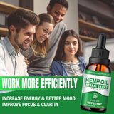 Drloton Organic Hemp Oil 168g lifestyle shot with natural background