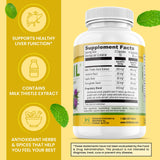 DrNatura Paranil Milk Thistle Supplement packaging with herbal blend details