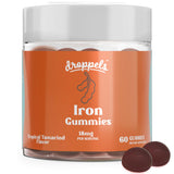 Droppels Iron Gummies 200g front view with Tropical Tamarind flavour