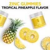Droppels Zinc Citrate Gummies close-up of gummies