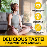 Droppels Zinc Citrate Gummies nutritional information