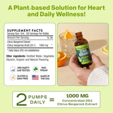 Drops Of Nature Citrus Bergamot 25:1 Supplement side view