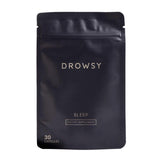 Drowsy Nighttime Sleep & Skin Supplement capsule bottle front view