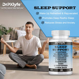 DrPKLyfe Sleep Aid Capsules side view showing label