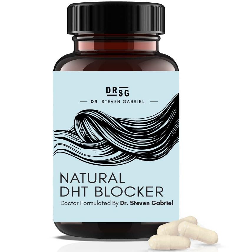 DrSG Saw Palmetto Hair Support Supplement bottle front view