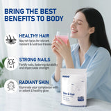 DSDD Biotin Supplement back view with ingredient list