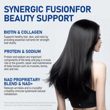 DSDD Biotin Supplement ingredients list close-up