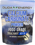 Duda Energy Calcium Carbonate Powder 454g front view