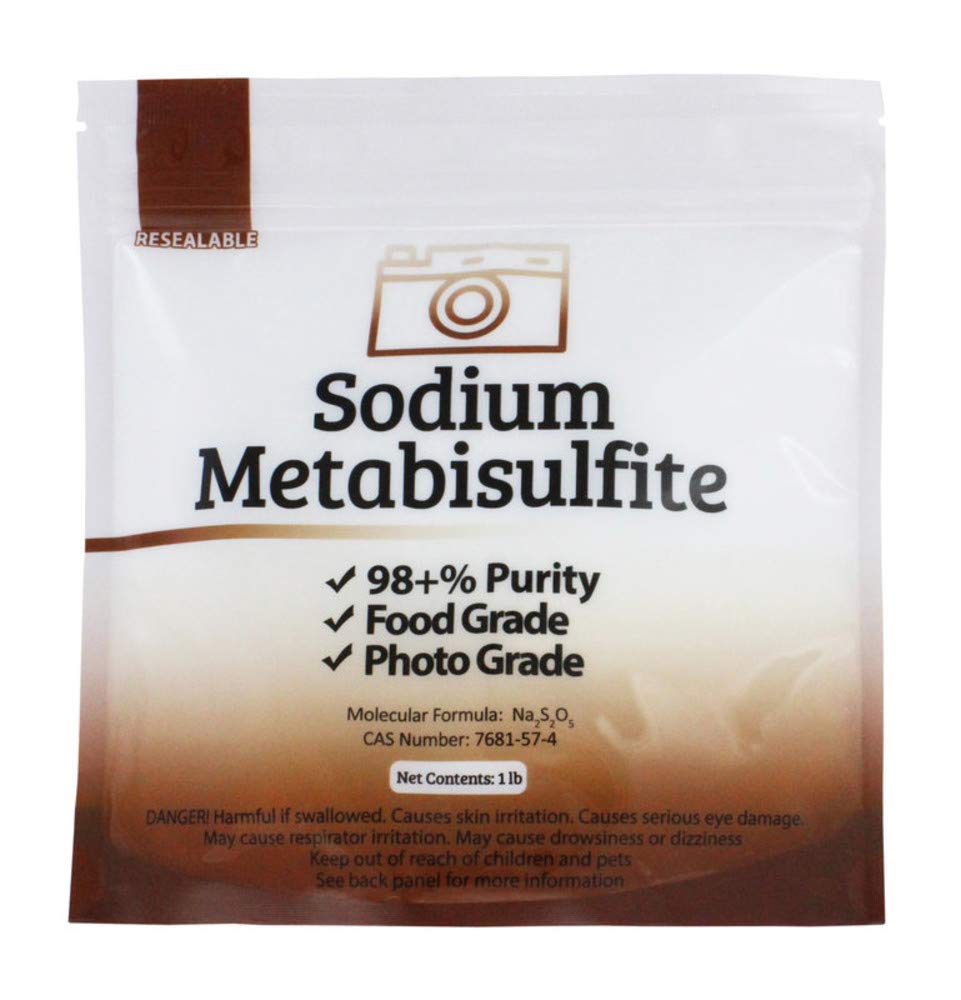 Duda Energy Sodium Metabisulfite 98.6% Pure 454g front view