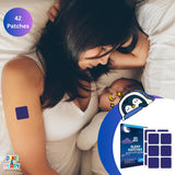DUKE & PERRY Deep Sleep Patch applied to skin