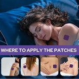 DUKE & PERRY Deep Sleep Patch showing easy application process