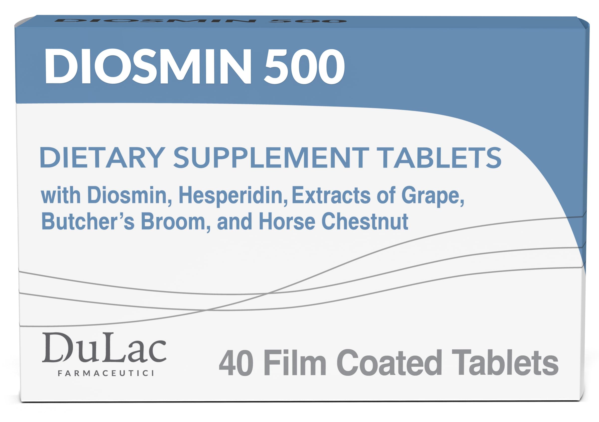 DULÀC Diosmin 500 supplement front view packaging