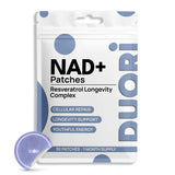 DUORI Resveratrol Patch front view with packaging