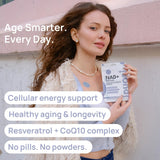DUORI Resveratrol Patch showing application instructions