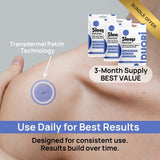 DUORI Sleep Patches displayed on a bedside table