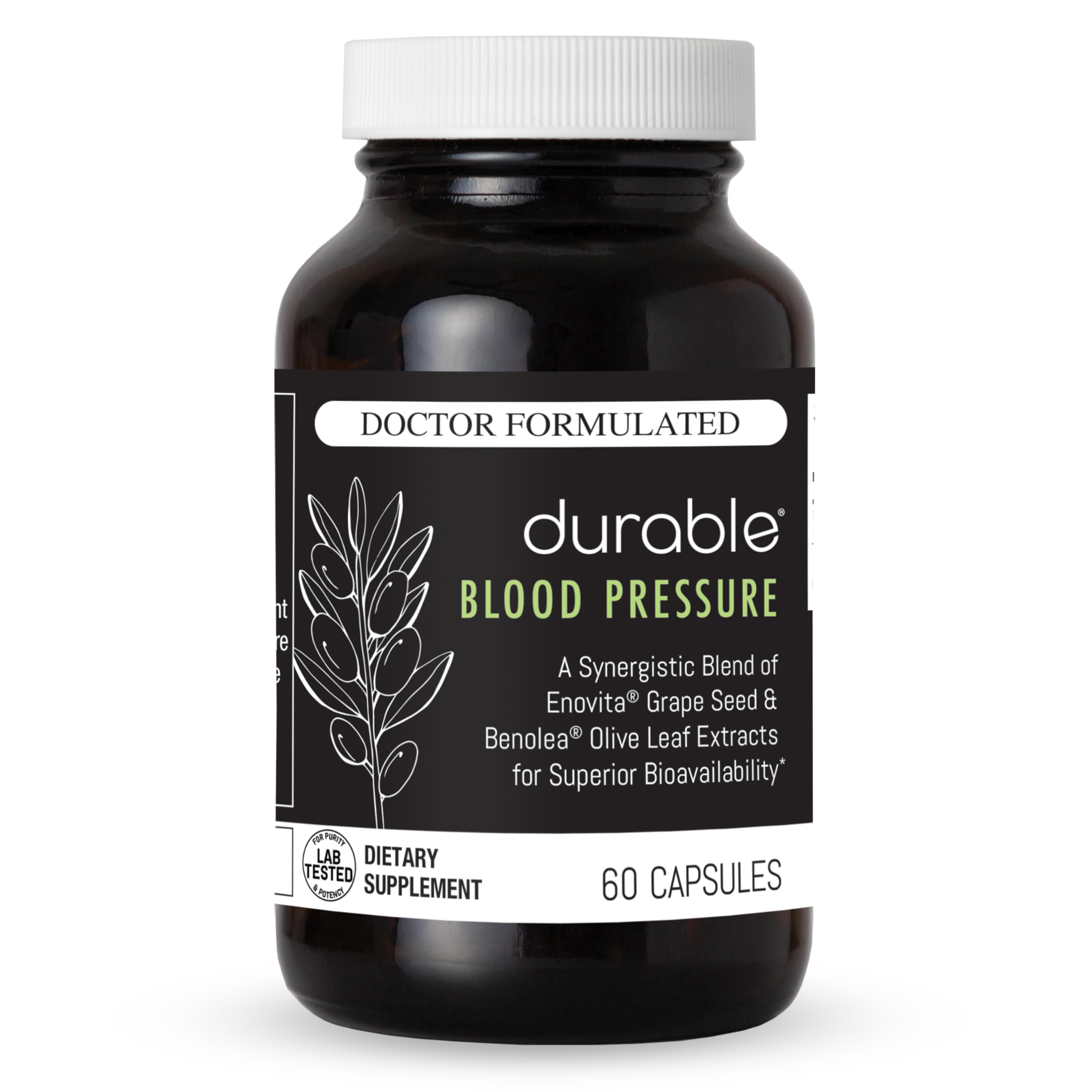 Durable Blended Vitamin & Mineral Supplement bottle front view