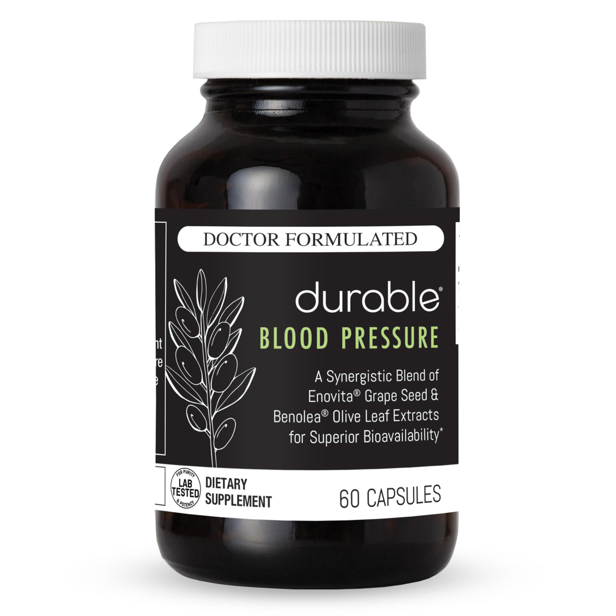Durable Blended Vitamin & Mineral Supplement bottle front view